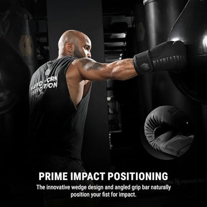 Hayabusa Mayweather Champ Boxing Gloves for Men and Women - color: Black, size: 16oz