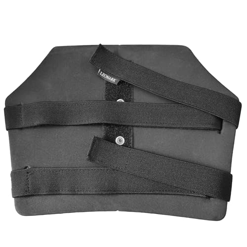 LEONARK Black Armoury Hema Fencing EVA Forearm Overlays Light Adjustable Unisex Armor Arm Guard Protectors