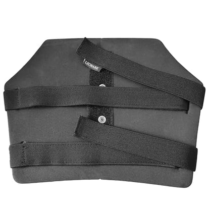 LEONARK Black Armoury Hema Fencing EVA Forearm Overlays Light Adjustable Unisex Armor Arm Guard Protectors