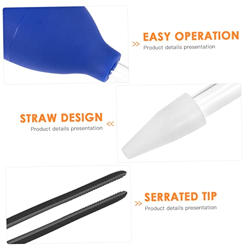 Abaodam 4Pcs Fish Tank Cleaning Tools Aquarium Tweezers Pipette for Easy Water Changes Durable Lightweight Aquarium Accessories for Plants Substrate and Aquatic Pets
