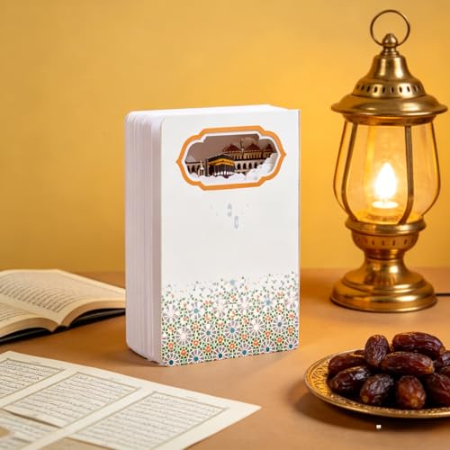 Mecca 3D Engraved Notebook, 120p Dot Journal Gift
