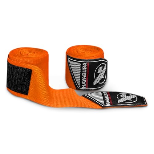 Hayabusa Boxing Hand Wraps Perfect Stretch 4.0 for Men & Women - color: Orange