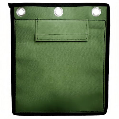 Wing Chun Wall Bag Canvas Leather Punch Bag for Kung Fu Boxing Training - color: GREEN