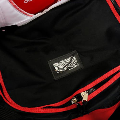 AAMA Martial Arts Taekwondo Sparring Gear Equipment Bag - color: Red