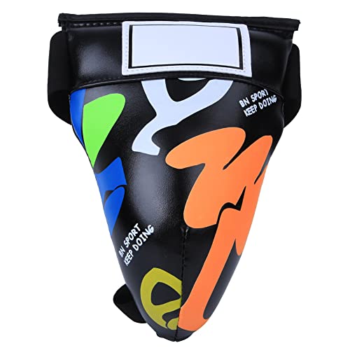 Groin Protector Boxing, Groin Guard, Boxing Body Protector, Graffiti Jockstrap Groin Guard Gear, for Boxing Sanda Taekwondo Training