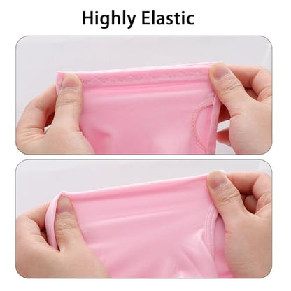 Cooling Shawl Arm Sleeves,Sun Protection with Finger Hole Anti-UV Women's tops,Comfortable Ladies Cooler Shrug - color: Pink