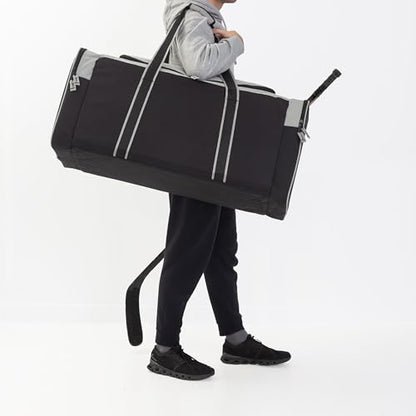 튼튼한 멀티 포켓 내구성 스포츠 체육관 장비 여행 더플 백 - color: XL 91.4cm(36인치) 그레이, size: 36IN