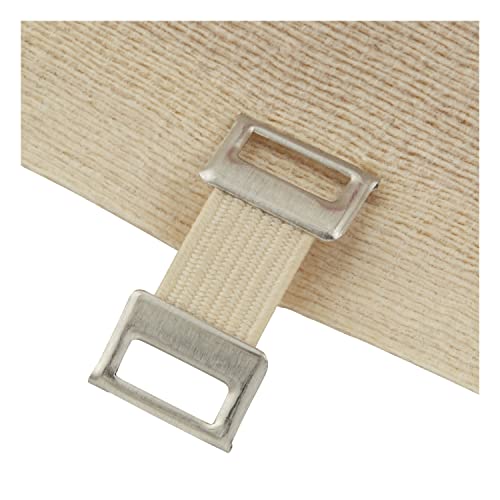 ACE 3 Inch Elastic Bandage with Clips, Beige, Great for Elbow, Ankle, Knee and More, Ideal for Sports, Comfortable Design with Soft Feel, Wash and Reuse (Pack of 3) - size: 3" (Pack of 3)