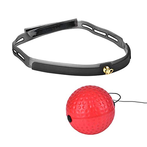 Dioche Boxing Reflex Ball Set with Reflex Ball and Headband, Boxing Speed Training Balls, Boxing Punch Exercise Ball for Reflex Speed Training, Fight Skill and Hand Eye Coordination Training