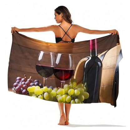 Chiffon Shawl Scarf Sarong And Sun Protective Shawl Long Lightweight Travel Scarf - color: Color193