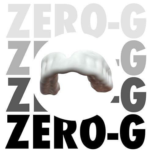 Zero-G Sports Mouthguard White 1-Pack - Adult Size - Boil & Bite - Basketball, Football, Soccer, Baseball, Hockey, Lacrosse - color: White