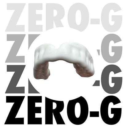 Zero-G Sports Mouthguard White 1-Pack - Adult Size - Boil & Bite - Basketball, Football, Soccer, Baseball, Hockey, Lacrosse - color: White