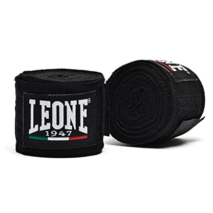 LEONE 1947, Hand Wraps Black - color: black, size: 3,5 m