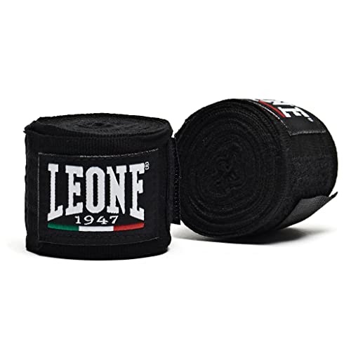 LEONE 1947, Hand Wraps Black - color: black, size: 4,5 m