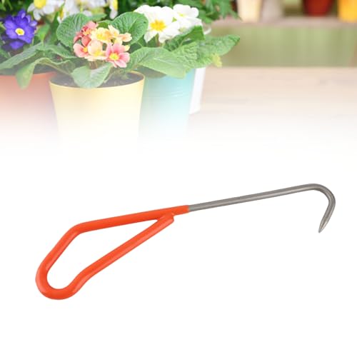 Bonsai Root Hook Tool, Soil Loosener and Root Stretcher for Potted Plant Care, 8.5 Inch Metal Gardening Tool for Bonsai Enthusiasts