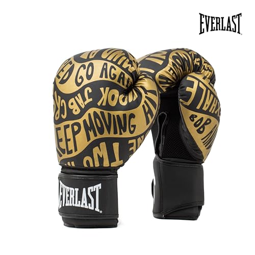 Everlast Spark Boxing - color: Black / Gold, size: 12 oz