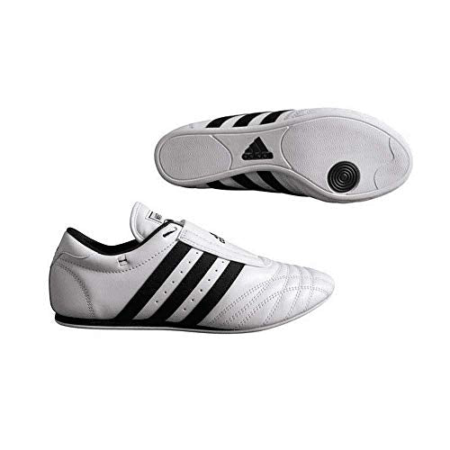 adidas SM-II Low Cut Taekwondo, Karate, Kungfu and Martial Arts Training Shoes (White, 6)