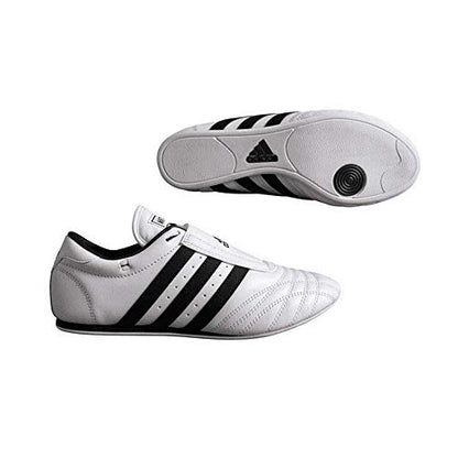 adidas SM-II Low Cut Taekwondo, Karate, Kungfu and Martial Arts Training Shoes (White, 6)
