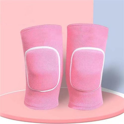 YYaaloa 3Pairs Knee Pads Sponge Knee Brace Breathable Flexible Elastic Knee Support for Volleyball, Dancing, Football, Yoga, Basketball, and Skating (Medium, Pink 3Pairs) - color: Pink 3Pairs