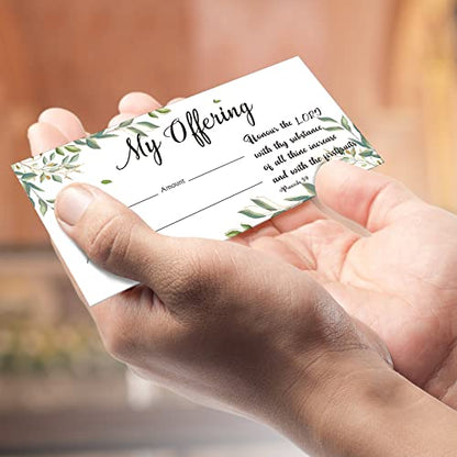 Woanger 500 Count Tithes and Offering Envelopes for Donation Envelope Bill Size Checks and Cash for Tithes and Offering(Classic) - style: Classic