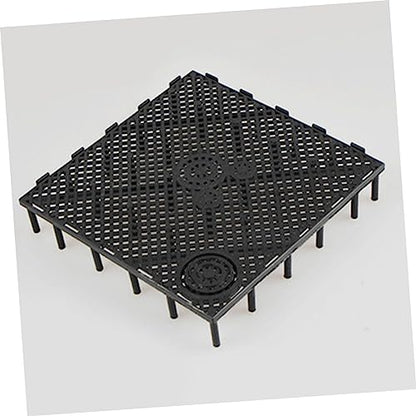 Kisangel 5pcs Aquarium Divider Bottom Plate Fish Tank Splicing Grid Water Permeability Flexible Partition Net for Customizing Fish Tank Compartments