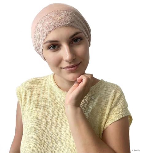 4Pack Women Hijab Undercap, Non Slip Hijab Cap, Solid Color Inner Under Scarf for Women