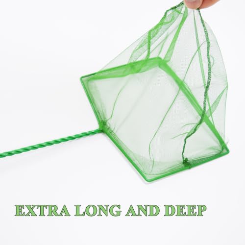 8 Inch Fish Net Aquarium, Fish Tank Net, Aquarium Net with 10.5 Inch Handle