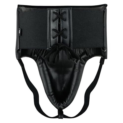 PFG Winning Groin Protectors - Boxing MMA Muay Thai Training Protection - color: Black, size: Large-X-Large