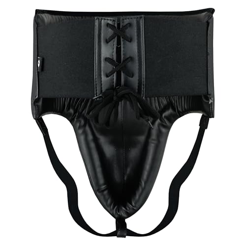 PFG Winning Groin Protectors - Boxing MMA Muay Thai Training Protection - color: Black, size: Large-X-Large