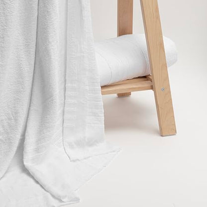 Modefa Islamic Men's Ihram for Umrah Men - Hajj Umrah Essentials - Ehram Ahram for Hajj 2 Piece Set - Seamless Viscose Made from Bamboo + Cotton Ihram Towel Set 110 x 220cm (Combo: 5 Piece) - color: Combo: 5 Piece