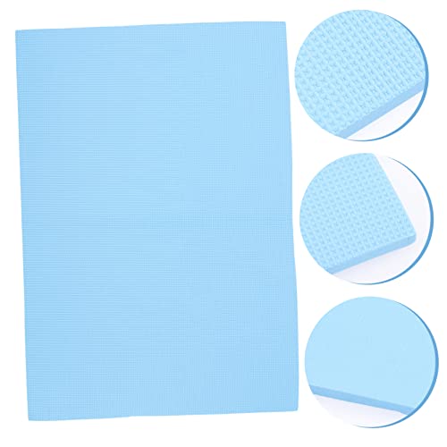 POPETPOP Fish Tank Pad Bottom Reptile Supplies Washable Black Terrarium Pad Fish Tank Cushioning Mat Turtle Tanks Fish Tank Leveling Mat Fish Aquarium Accessories Waterproof - Blue Foam - color: Blue