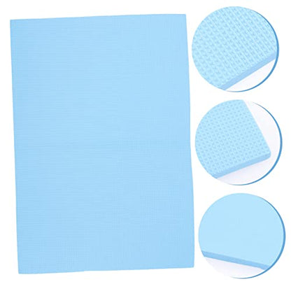 POPETPOP Fish Tank Pad Bottom Reptile Supplies Washable Black Terrarium Pad Fish Tank Cushioning Mat Turtle Tanks Fish Tank Leveling Mat Fish Aquarium Accessories Waterproof - Blue Foam - color: Blue