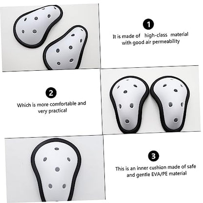 5pcs Sports Crotch Guard Groin Protector Cup Athletic Cup Mens Breathable Protective for