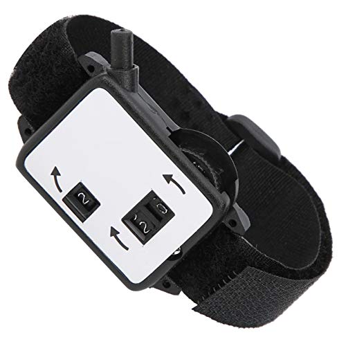 Socobeta 3Pcs Manual Golf Stroke Counter Wrist Watch Style Score Keeper Accessories