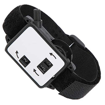 Socobeta 3Pcs Manual Golf Stroke Counter Wrist Watch Style Score Keeper Accessories