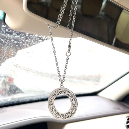 Muslim Dua-al-Safar Islam Stainless Steel car Pendant car Hanging