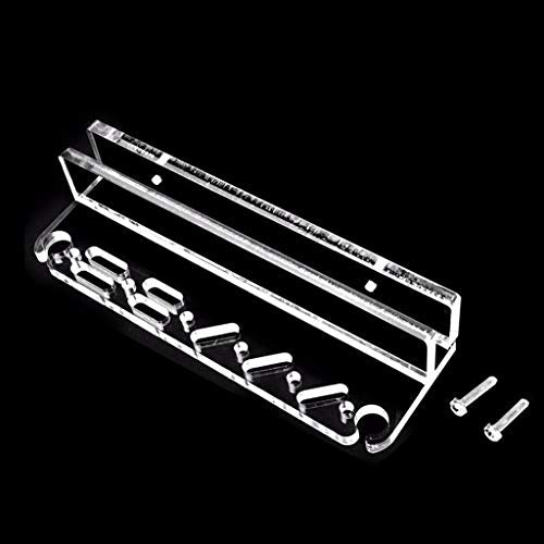 Aquarium Tool Rack Wall Mount Acrylic Holder Grass Maintenance Tools Tweezers Scissors Aquatic Plant Tongs