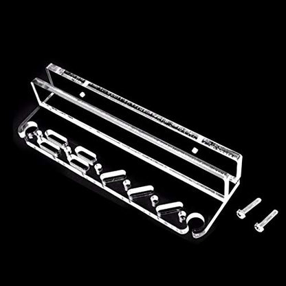 Aquarium Tool Rack Wall Mount Acrylic Holder Grass Maintenance Tools Tweezers Scissors Aquatic Plant Tongs