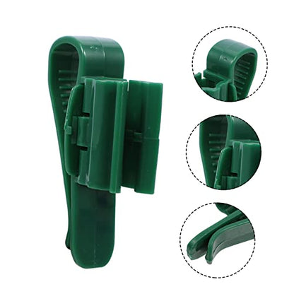 HANABASS 4pcs Adjustable Fish Tank Clips Versatile Hose Holder for Aquariums Plastic Fixing Clamps for Water Lines and Wires Compatible Tanks Prevents Abrasion