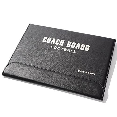 Soccer Coaching Board, Soccer Training Equipment, Football Soccer Tactic Board Coach's Coaching Strategy Clipboard Foldable Dry Erase Whiteboard