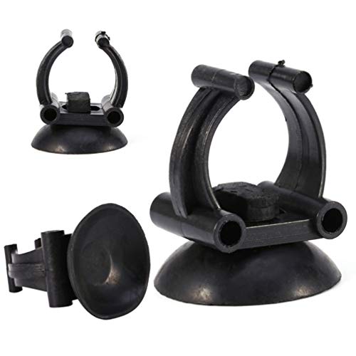 balacoo 20pcs Aquarium Suction Cups for Fish Tank Heating Rods Durable Strong Hold Easy Installation for Home Store Use Black