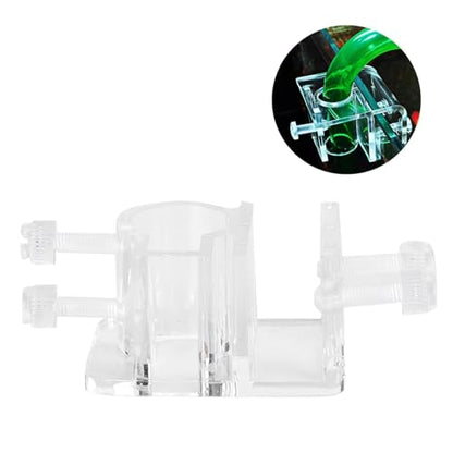 Aquarium Hose Holder, Transparent Acrylic Water Pipe Hose Fixing Clip Fish Tank Pipe Holder Aquarium Water Tube Clamp for Aquarium(26mm)