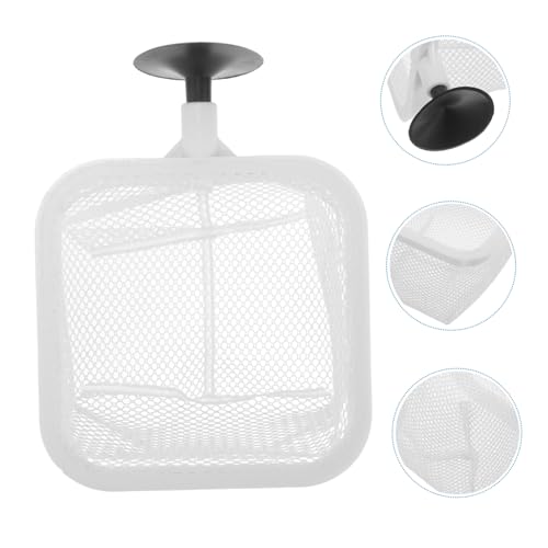 Fine Mesh Fish Isolation Net for Aquarium Fish Hatching Holder and Spawning Incubator with Strong Suction Cups Wear-Resistant Design for Breeding Environment