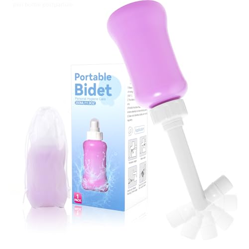 Peri Bottle for Postpartum Care - Portable Bidet for Perineal Cleansing and Recovery,Postpartum Recovery Essential