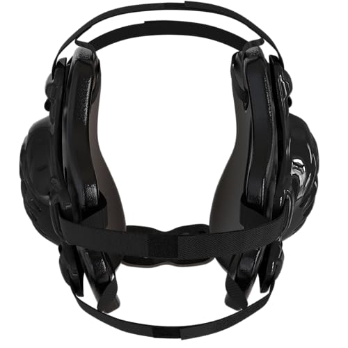 GCA Nelson Youth Wrestling Headgear Pro – Adjustable Ear Guard for Kids | Universal Fit BJJ MMA - color: Black/Black/Black