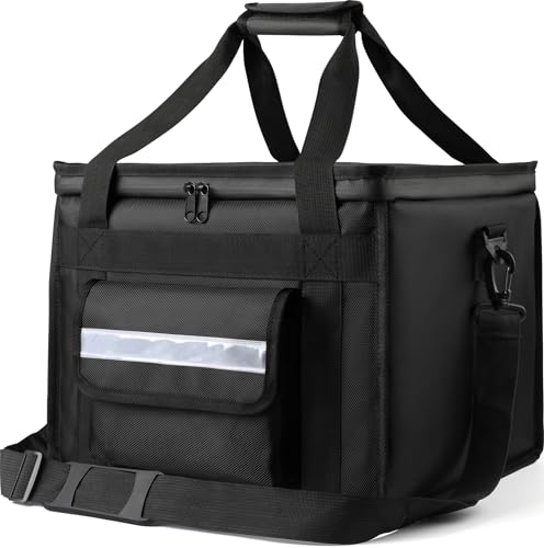 MyLifeUNIT Insulated Cooler Bag for Food Delivery Bags | 100% Leakproof, Airtight TPU Zipper, Collapsible Coolers for Tailgating, Car Camping, Family Beach Picnics, Road Trips - size: Medium