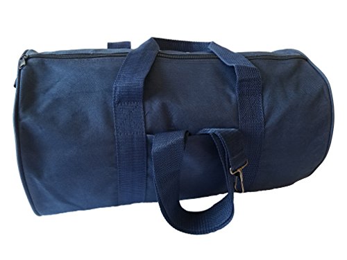Impecgear Round Duffel Team Sports Equipment Bags, Travel Gym Fitness Bag. - color: Navy
