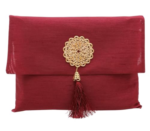 Prien Muslim Prayer Rug with Tasbih and Portable Bag, Muslim Gift for Women Men, Mubarak Islamic Box, Soft Mat Islam Gifts Set, Turkish Sajadah for Ramadan, Eid, Hajj, Travel, Pray (Red) - color: Red