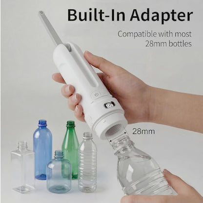 Portable Bidet for Travel,Personal Hygiene Sprayer Bottle - color: White