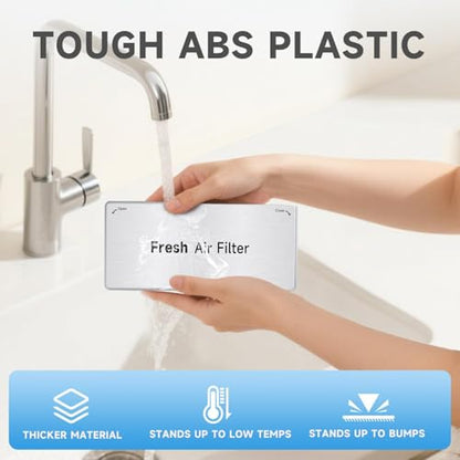 Refrigerator Fresh Air Filter Cover Replace#: ADQ75493301 Compatible with LG ThinQ Smart LRMVS3006S LRMDS3006S LLMXS3006S LRMDS3006D LRMVC2306S LRFDS3016S LRFVC2406S LRFXC2416S LRFXC2406D